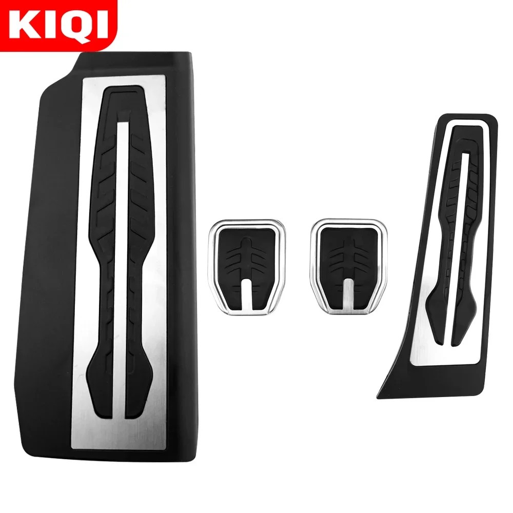 LHD Sport Pedals Pads For BMW 740i 750i 750Li 7 Series G11 G12 AT MT Car Fuel Brake Footrest Pedal Cover Accessories