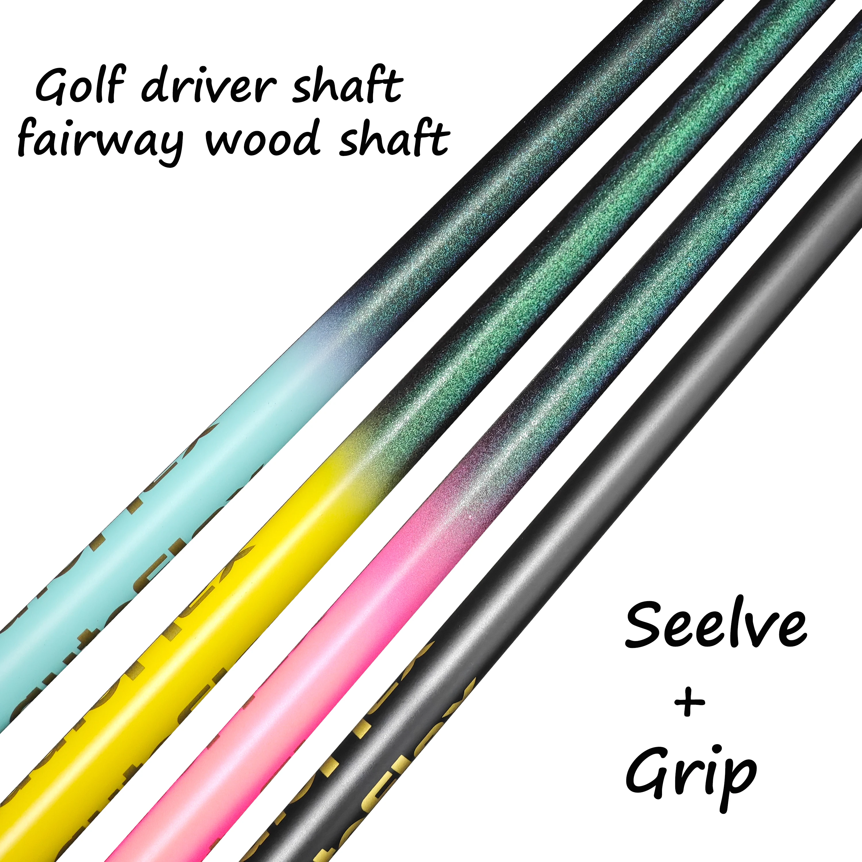 Golf Driver Shaft Flex 405 505 505X 505XX Free Assembly Sleeve and Grip Club Shfta Golf Club Shaft