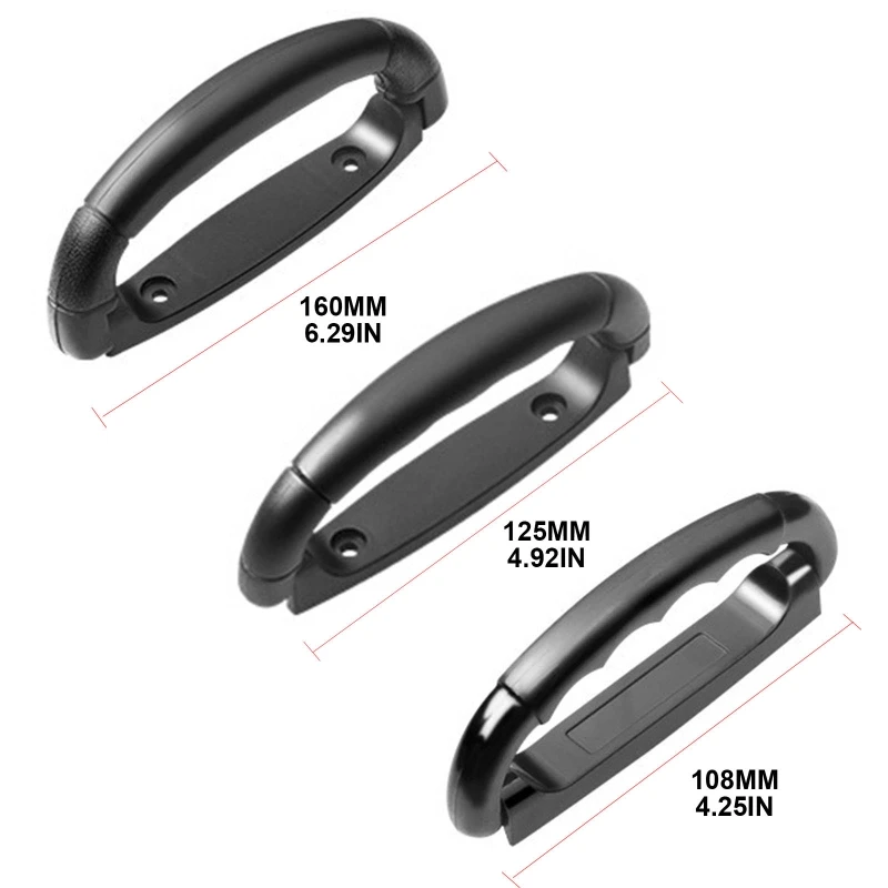 Luggage handle Black Side Carrying Handle Plastic Luggage Trunk for Case Pulls Suitcase Handle Replacement Box Accessories Durable