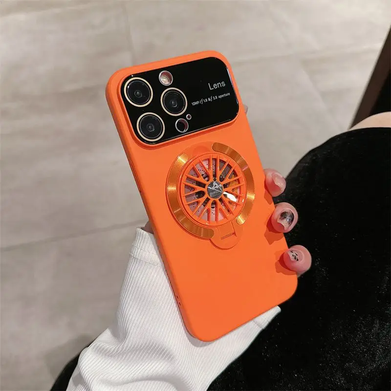 Simple frosted iPhone 15promax phone case 15PM with stand full cover lens 14PM ultra-thin 13PM hard 15promax 14promax 13promax