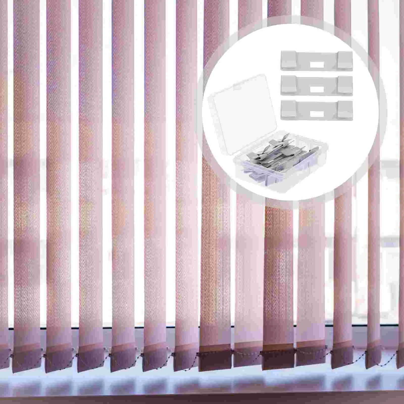 12 Pcs Metal Clips For Blinds Replacement Parts Blind Repair Accessories Curtain Decorative Hardware Slats Fixer Home Decor