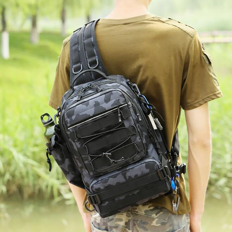 

Outdoor Camping Hiking Backpack Military Hunting Tactics Diagonal Cross Bag Multifunctional Mountain Climbing Anti Scratch Bag