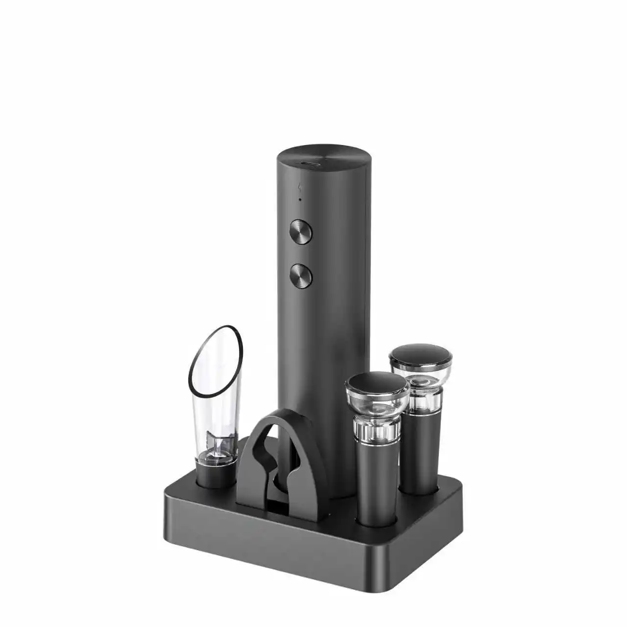 Automatic Electric Wine Bottle Opener - Sleek Corkscrew for Effortless Entertaining