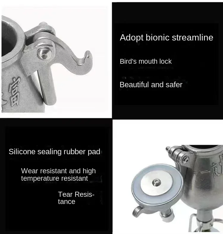 Description Picture 4 of item300ML 360ML 500ML Hand Popcorn Machine Open Firing Popcorn Puffing Machine Stainless Steel Mini Popper Manual Popcorn Maker