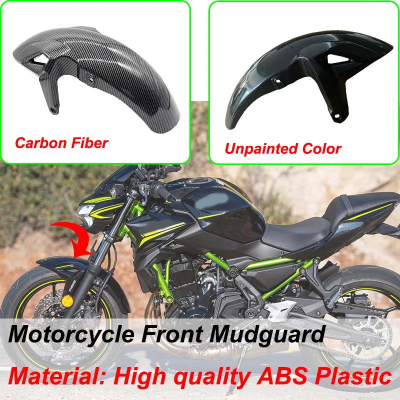 Motorcycle Front Wheel Fender Mudguard Splash Guard Fairing For Kawasaki Z650 Ninja650 Z 650 NINJA 650