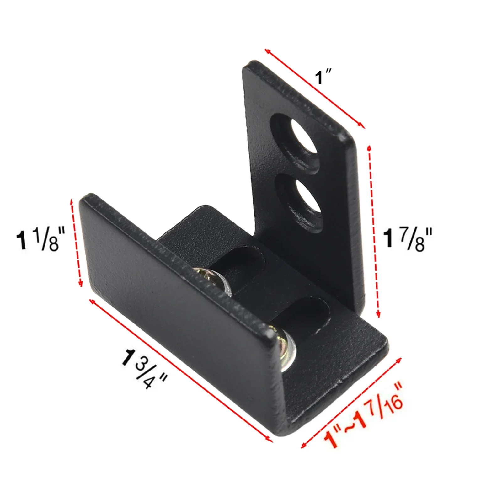 Adjustable Barn Door Guides Floor Guide For Sliding Barn Door Black Wall Guide With Screws Black Stainless Steel sliding barn door guide