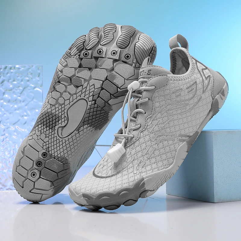 Men And Women's Barefoot Aqua Water Wading Rive Tracing Shoes Couple Sports Sneakers for Swimming Beach Walking Unisex Footwear