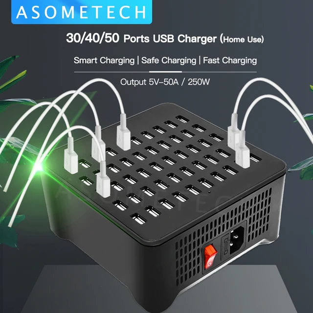 Android Usb Port250w Usb Charging Station For Multiple Devices