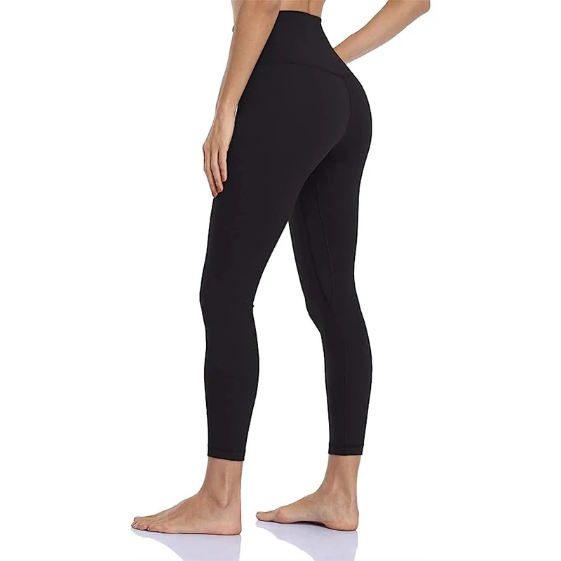 

Women's Tummy Control Sports Pants High Waist and Running Yoga Leggings with Convenient Pockets Gym Workout Clothing