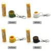 Lip Balm Portable Holder With Keychain hook - Lipstick Carrier - Locking type For Bees Lip Balm 4