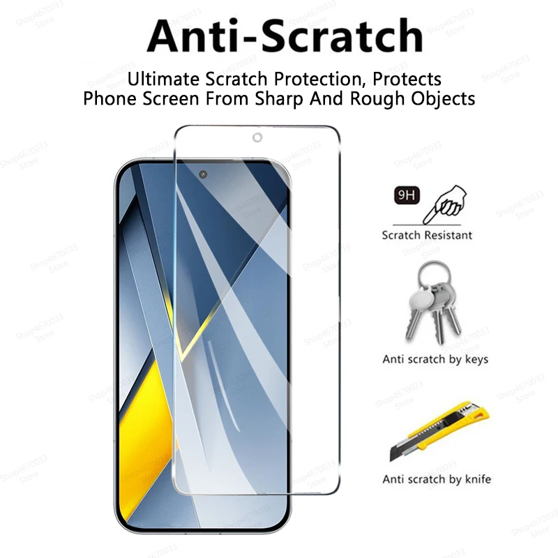 4PCS High-Definition Tempered Glass Screen Protector