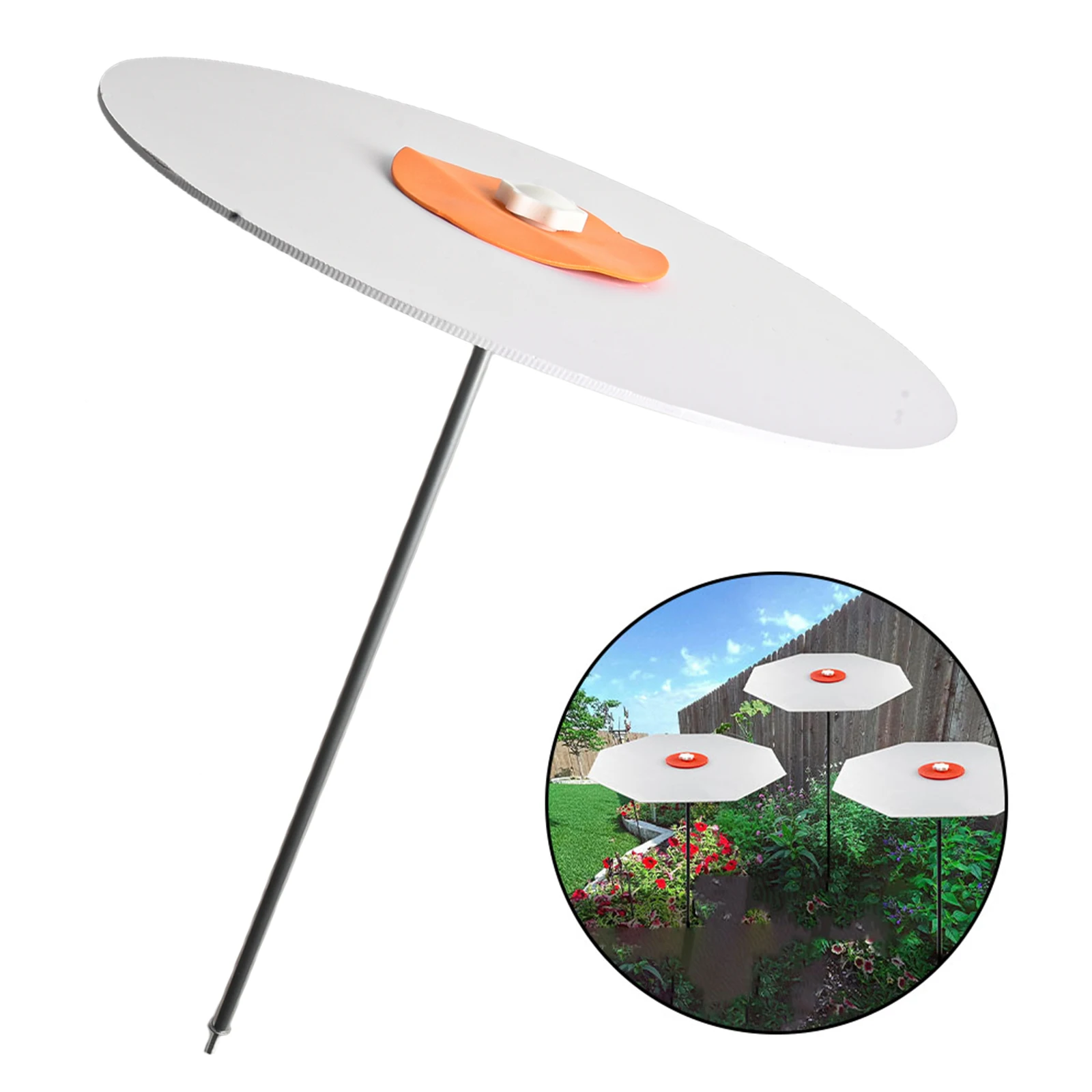 Plant Shade Cover Garden Shade Tray Umbrella Plant Cover For Garden Potted Plants Outdoor Living Accessories