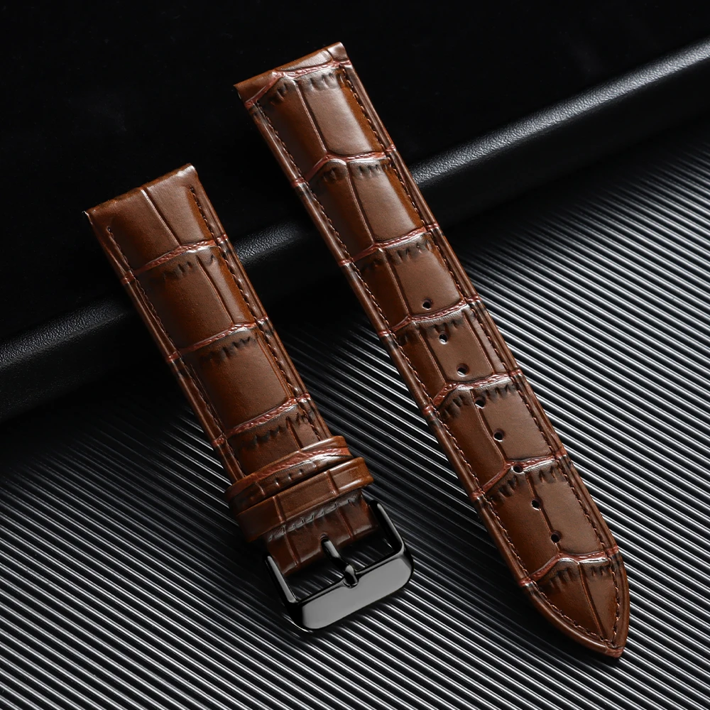 Universal Genuine Leather Wristband for Watches - Premium Sports Accessory