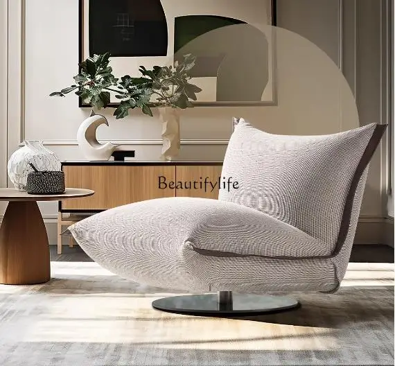 

Leisure Chair French Vintage Style Advanced Living Room Study 360 ° Swivel Chair