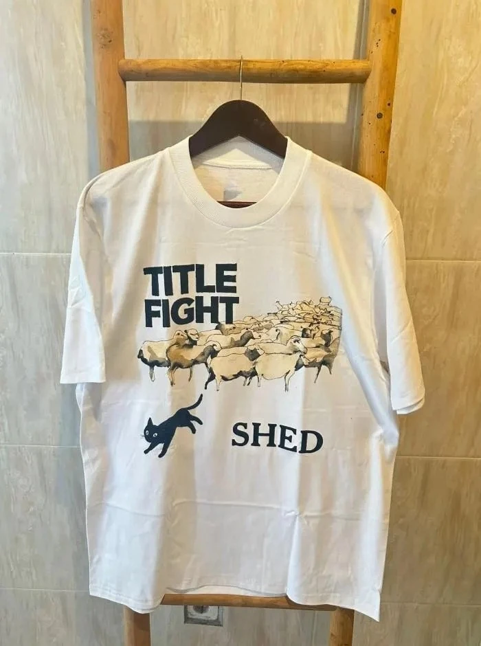 Title Fight Unisex-T-Shirt, Rock-Musik-Band-Grafik-T-Shirt, Sommer-T-Shirt für Herren und Damen, lockeres und atmungsaktives T-Shirt-Oberteil