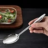 Wholesale Stainless Steel Spoon Silver Long Handle Ice Cream Dessert Watermelon Scoops Silver Soup Spoons Home Kitchen Tableware 3
