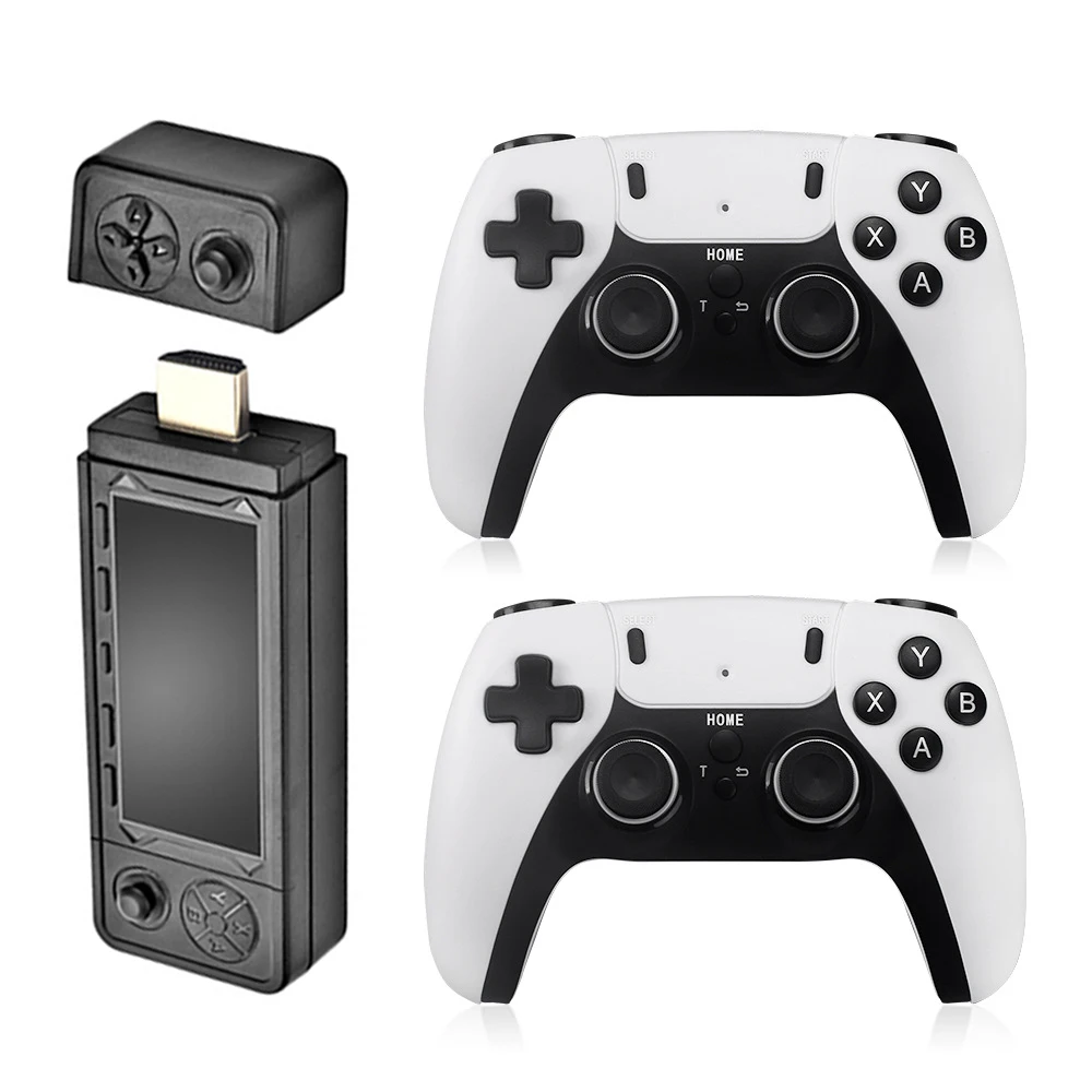 Video Game Console Game Console Video Game Stick New X9 PRO Video Game Stick Console 4K HD 42000 Games 128G Wireless Controller Retro TV Game Console 45 Emulator For PSP/N64/DC
