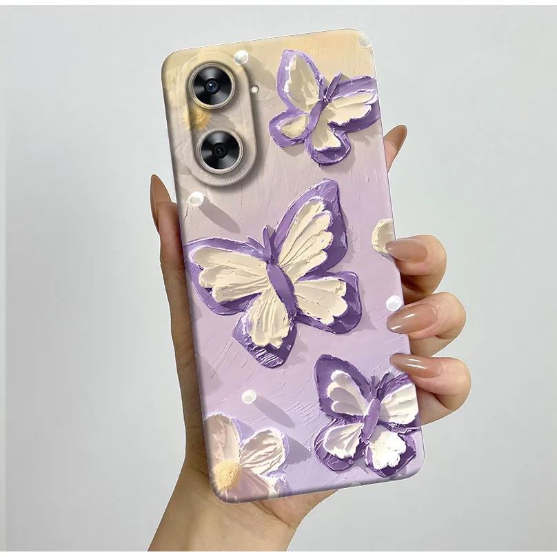 Aesthetic Flowers Silicone Soft Protective Phone Case