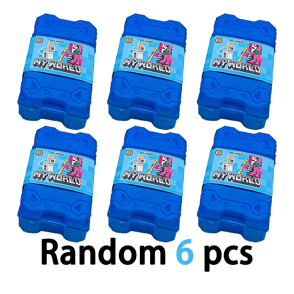 NEUES Anime-Spiel-Peripherieprodukt My World Figurenset Steve 16-teilig PVC-Modell Spielzeug Desktop-Dekoration Spielzeug für Kinder Überraschungsgeschenkbox – Detail 15
