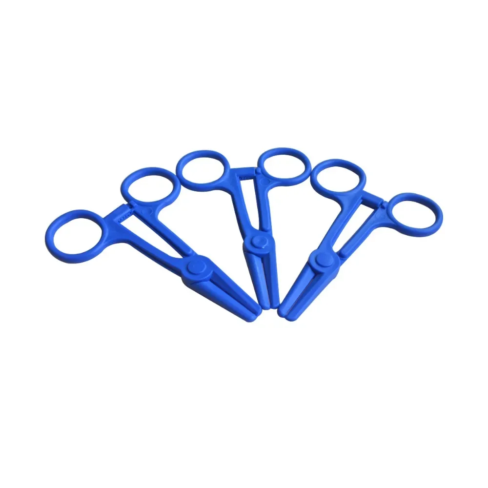 10 pcs/lot Disposable ABS Plastic Hemostatic Forceps Surgical Forceps Ourdoor First Aid Tools For Nurse Care