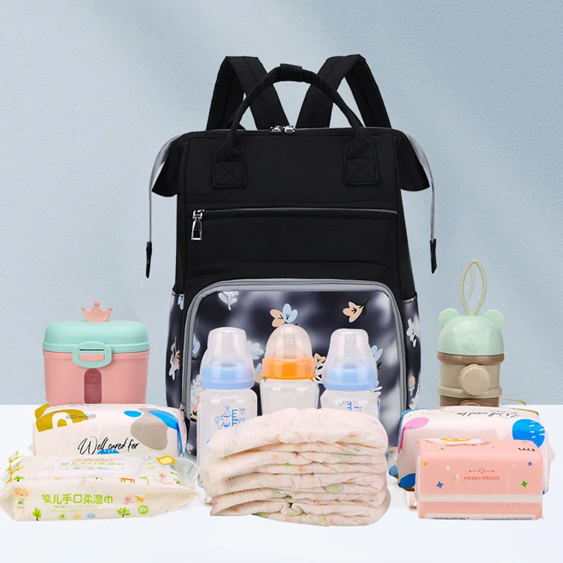Fashion Backpacks Large Capacity Thermal Storage Bag Multi-function Waterproof Maternal Multi Functional Mommy Bag XA31ZZ