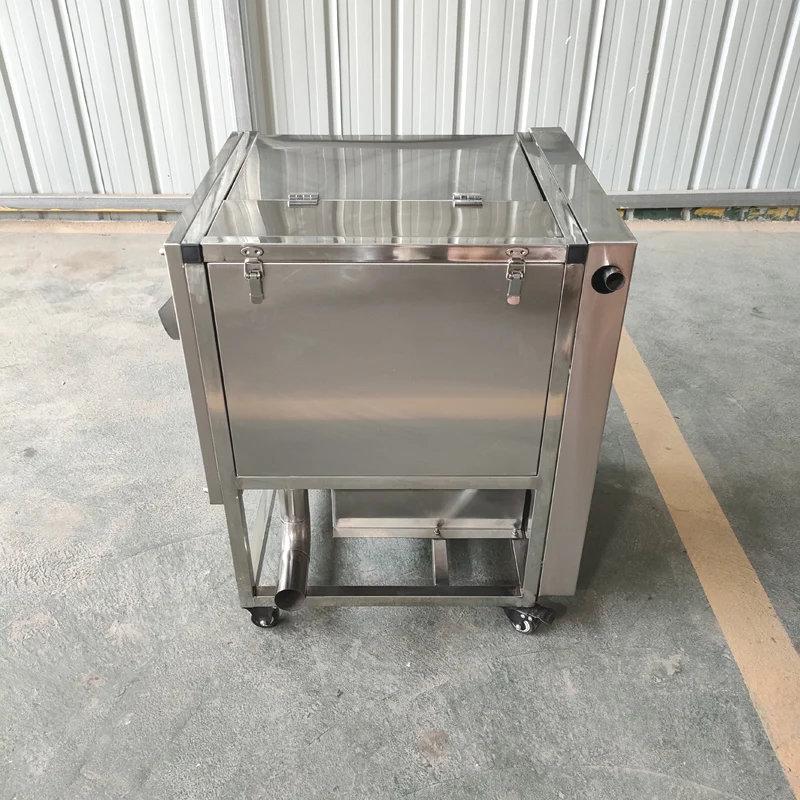 New Style Potato Peeling Machine Root Vegetable Peeling Equipment Ginger Yam Peeler Carrot Cleaning Machine 3