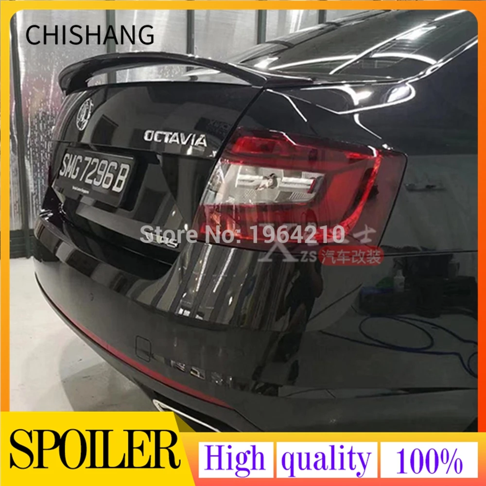 

Задний спойлер из стеклопластика для Volkswagen Skoda Octavia 2014-2018 дюйма