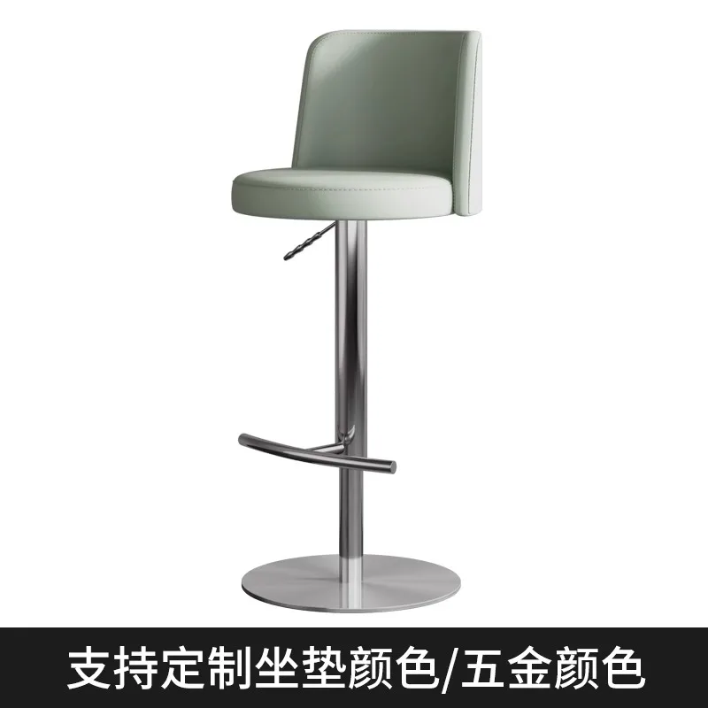 Nordic Luxury Bar Chairs Island Bedrooms Italian Creative Bar Stools Comfortable Lounge Restaurante Muebles Interior Decorations