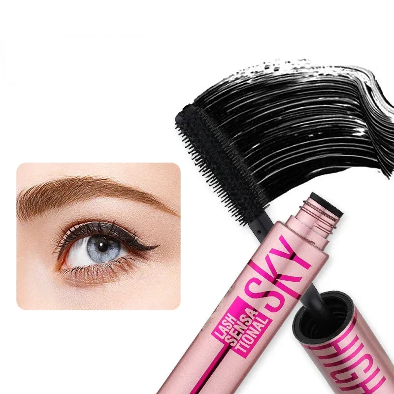 Impermeável Long Lasting Black Eyelashes Alongamento Mascara, Silky Lash, Maquiagem Extensão, Beleza Cosmética, Coreano 2