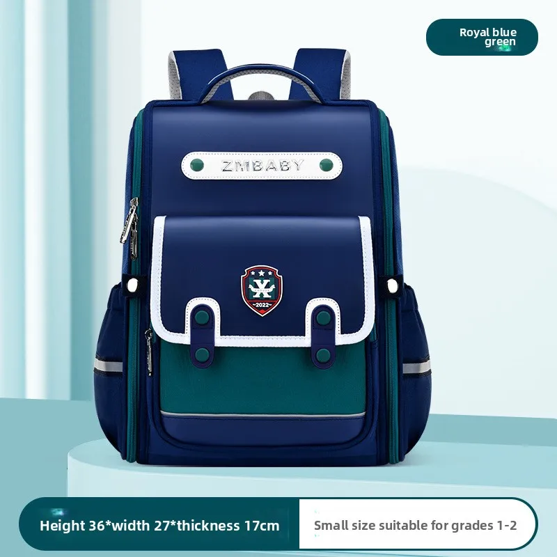 2 size Primary school students' backpacks for grades 1-3 - 6 British style boy waterproof backpacks Lightweight girl schoolbags 6
