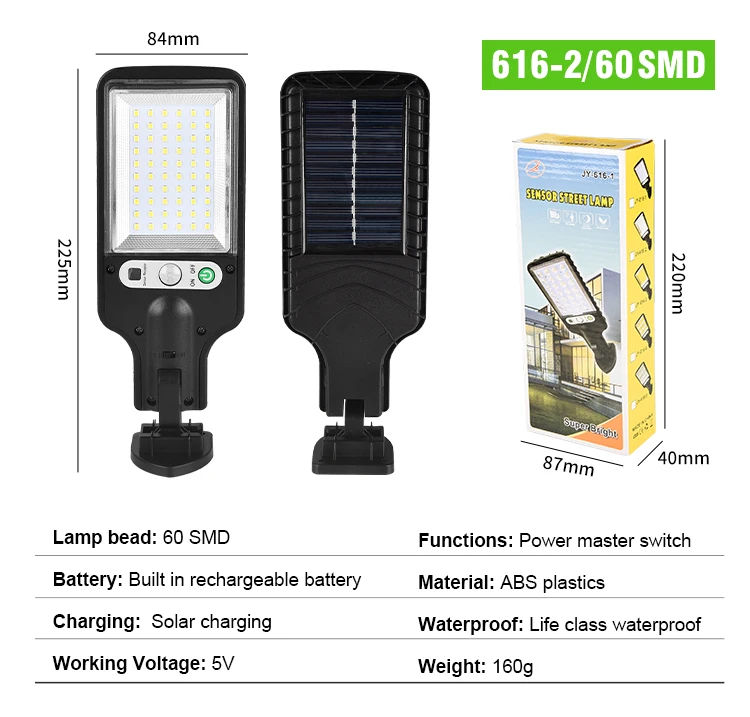 Motion Sensor Security Lighting With 3 Light Mode Outdoor Solar Lamp Solar Street Lights  Waterproof for Garden Patio Path Yard solar lamp outdoor Solar Lamps