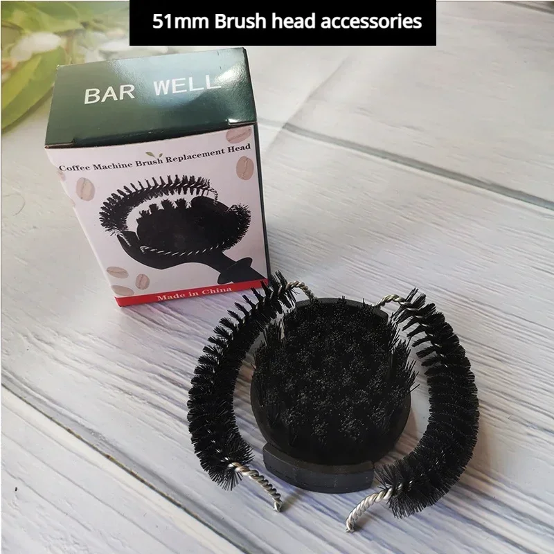 Coffee machine brush cleaner round brushes grinder cleaning tools
