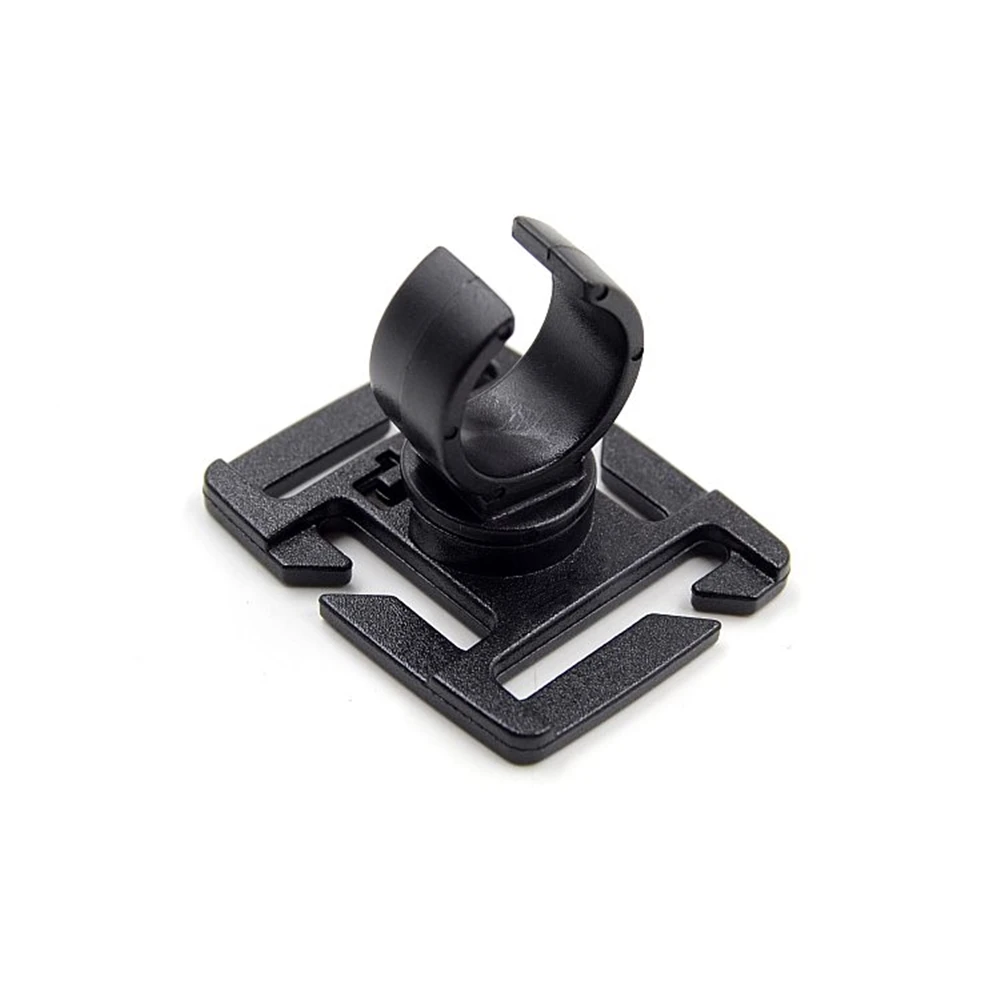 Flashlight Holder Swivel U Ring Flashlight Work Backpack Lamp Outdoor Hike Climb Pack Light Holder Water Pipe Pole Tool Clamp Shoulder Tape Clip