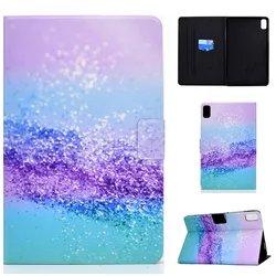 Premium Flip PU Leather Case for 10.4 Tablet - Durable & Stylish Cover for Kids (Colorful sands)