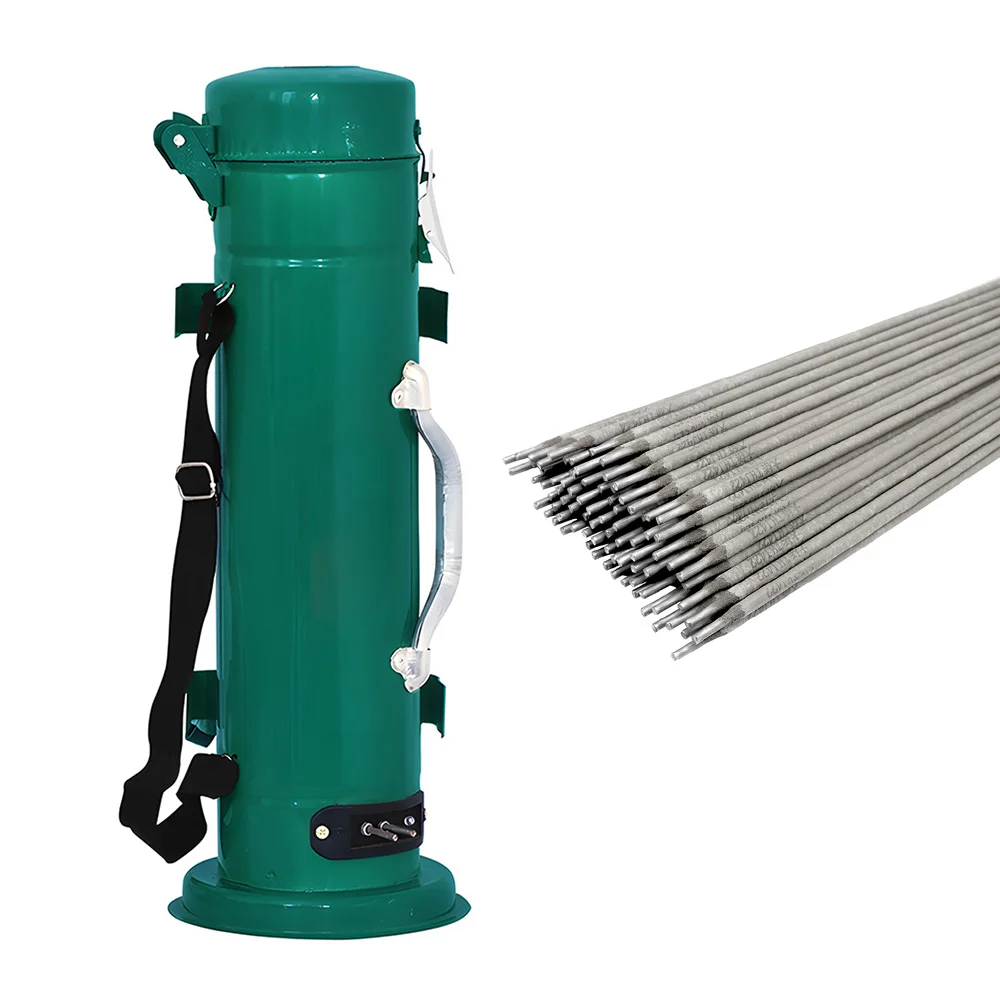 

1Pcs Weld Electrode Rod Storage Insulated Container 180 ° C Heating Barrel Gas Arc Welding Rods Heat Retaining Canister
