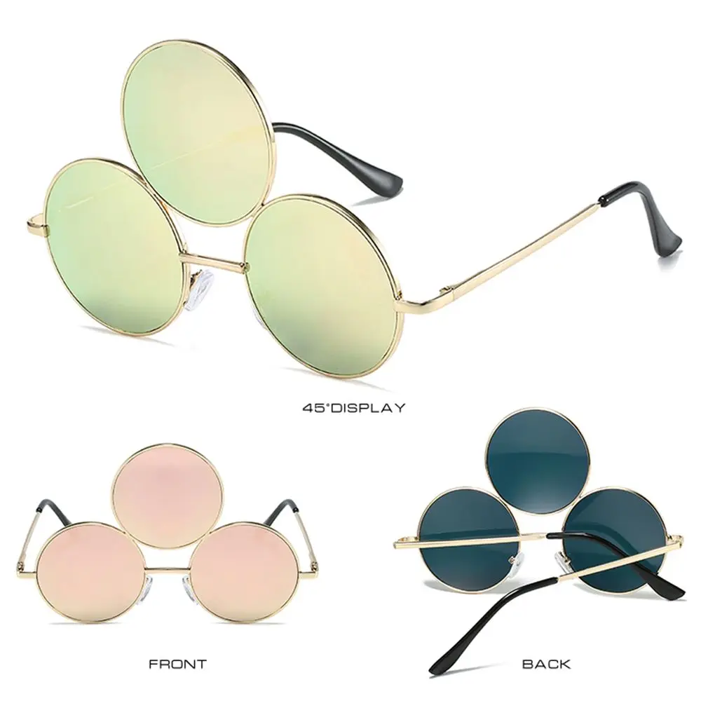 Neuartige Cosplay Halloween chinesischen Stil drei Augen Brille Erlang Gott dritte Augen Sonnenbrille – Detail 9