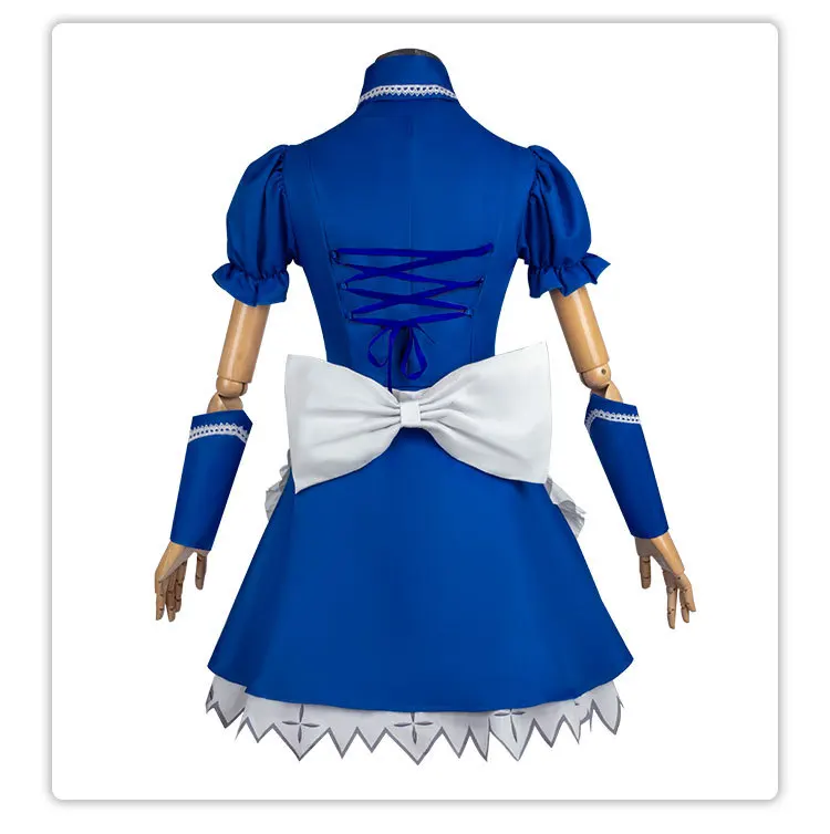 Classic Maid Costume with Wig for Women