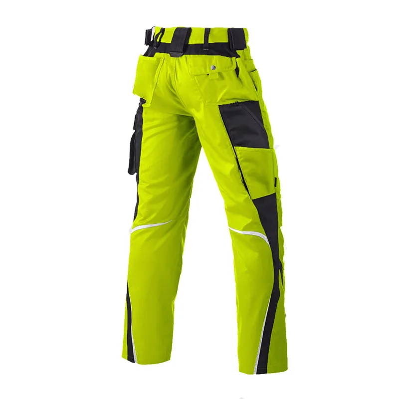 【COLOR iN ID】Two Way Work Pocket Pants Cargo Pants Men Work Pants with Multi Pockets Hi Vis Two