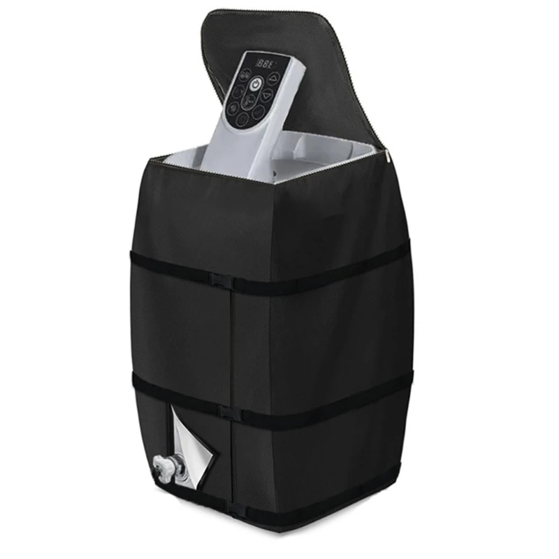 

Модернизированная изолированная крышка насоса Надувная крышка теплового насоса на молнии, легкая сумка для водонагревателя и