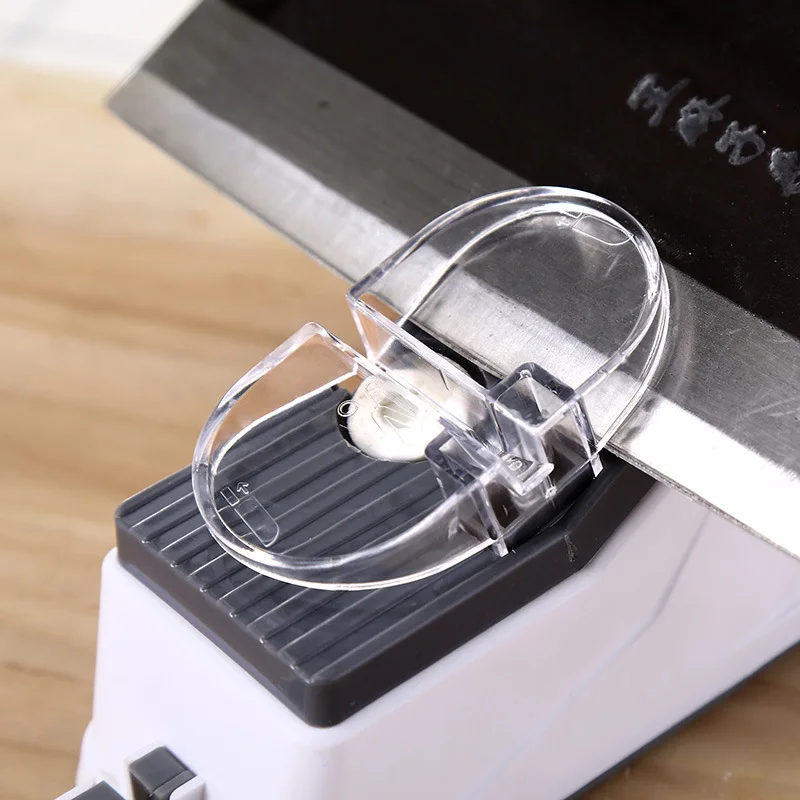 

USB Electric Knife Sharpener Whetstone Knives Scissors Diamond Fine Grinding Blade with Cover Professional kitchen Sharpener