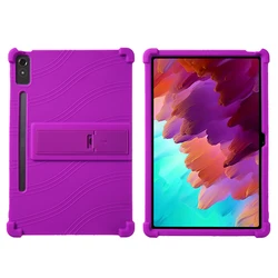 Kids Friendly Protective Silicone Stand Case (PURPLE)