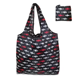 Floral Eco - Friendly Reusable Shopper Tote Bag (A)