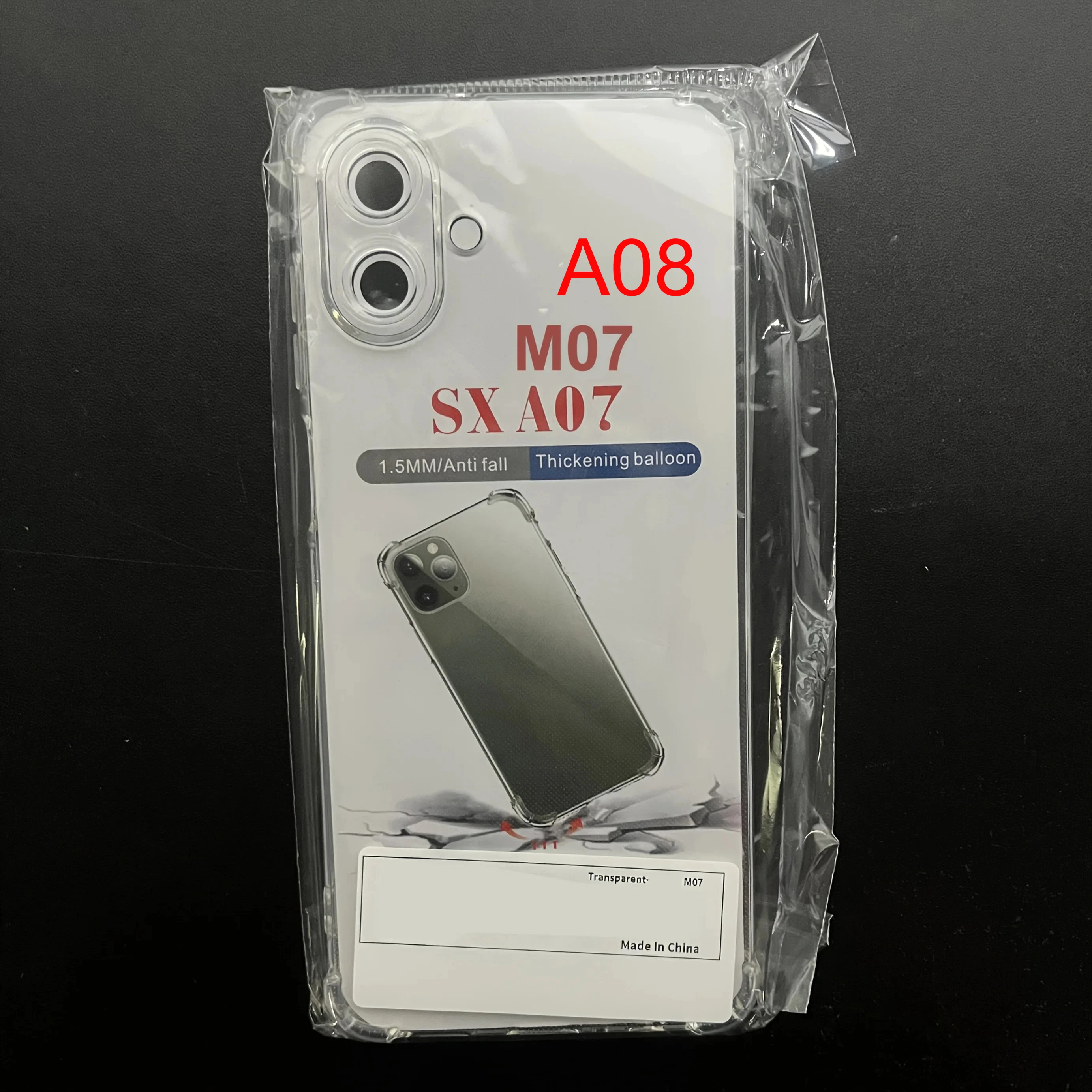 Clear Soft Silicone Transparent Phone Case Back Cover