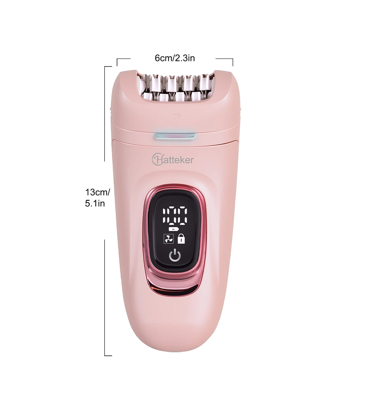 Hatteker 2-in-1 Epilierer Und Damenrasierer Für Körper Und Gesicht_voghion.com