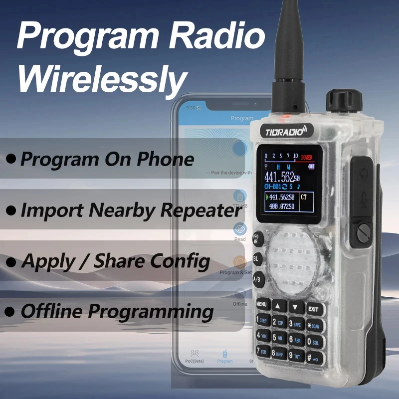 Рисунок 4 - Рация 2-го поколения TIDRADIO TD H8 10 Вт