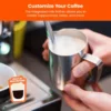 NEW 6-in-1 Espresso Machine with Built-In Milk Frother, 15-BAR Pump, Digital Display, One-Touch Single or Double Shot 4