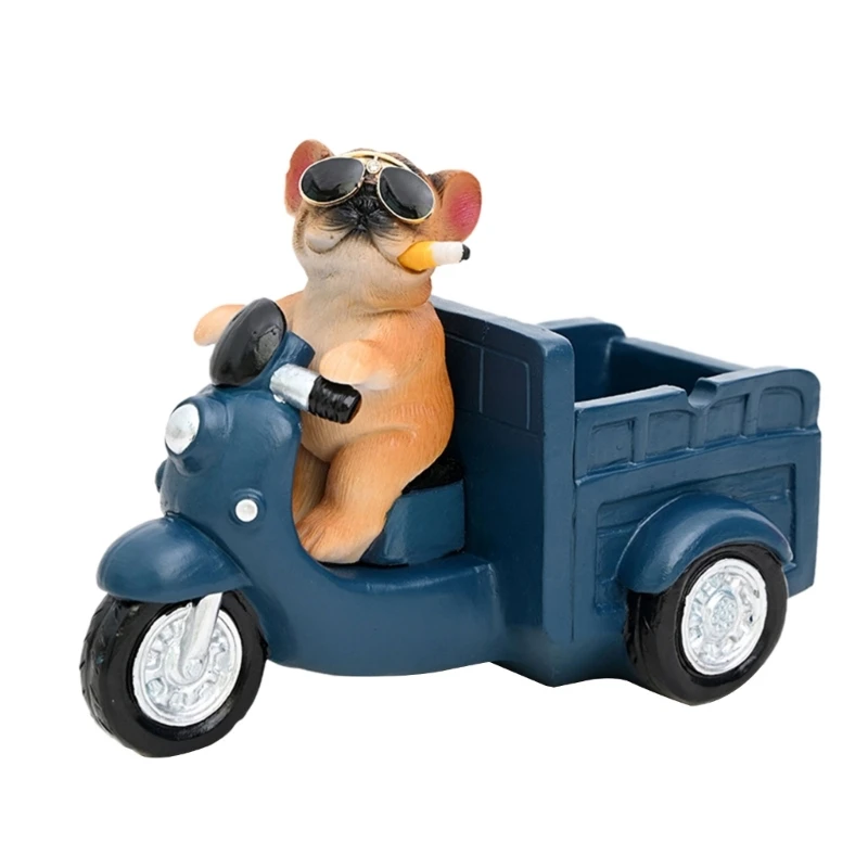 Posacenere Per Sigarette Per Cani Creativo Con Design Del Carrello Per Sale Da Tè, Club, Case Per Uffici G6Ka