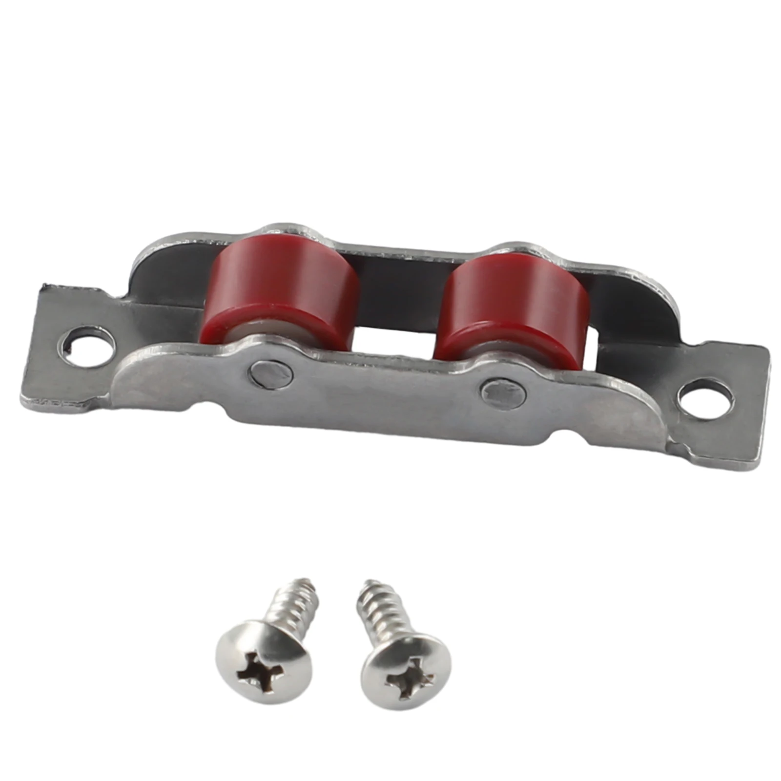 Home Garden Door Sliding Roller Door Hardware Pulley Sliding Door Roller Runner Wheel Slot Wheels Stainless Steel Track Pulley