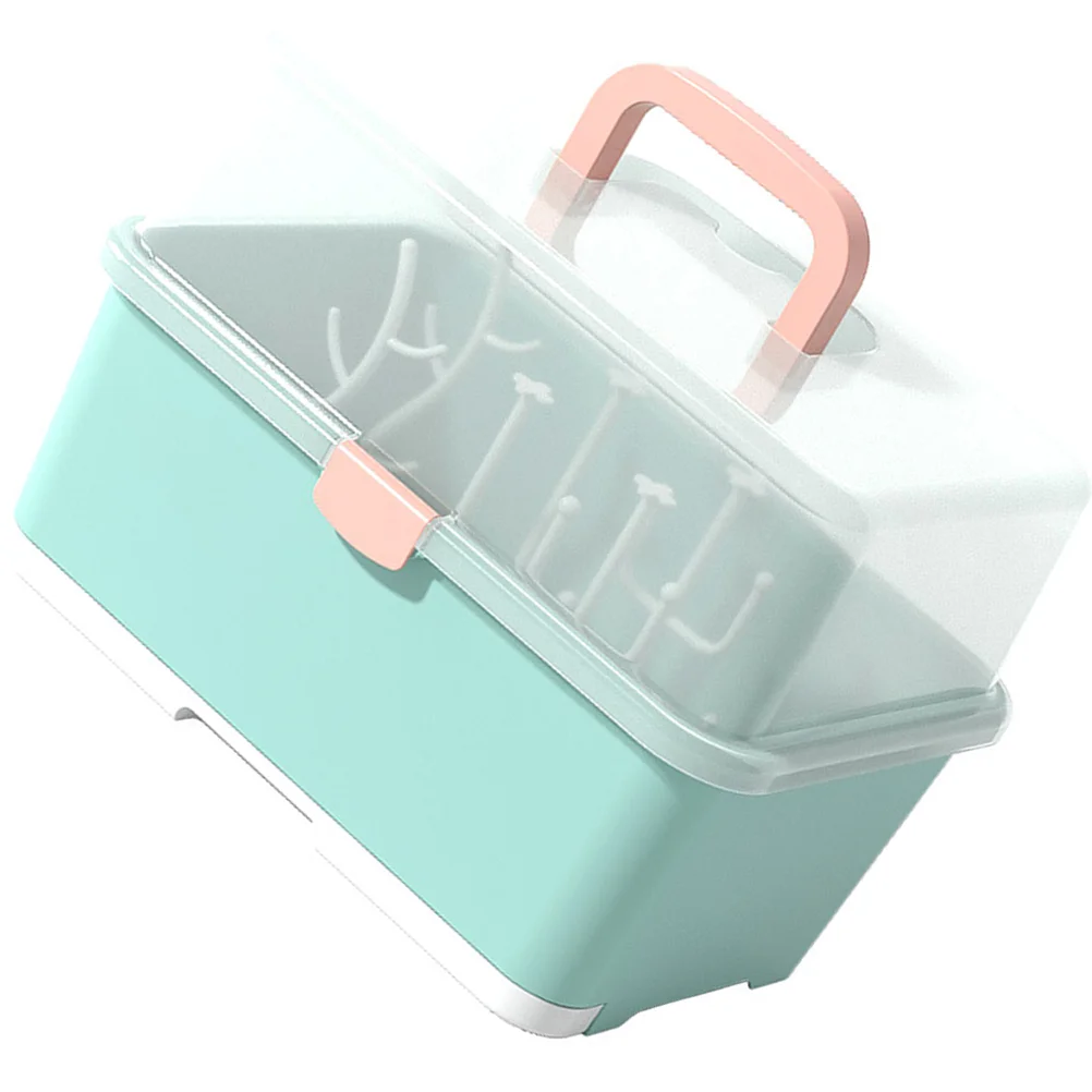 

Baby Stuff Feeding Bottle Storage Box Dinnerware Container Cutlery Holder Supply Dryer Cup Rack Case