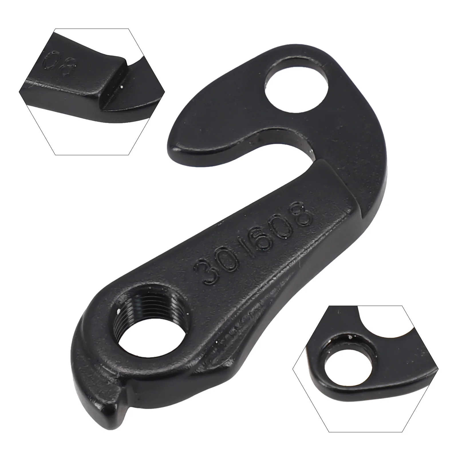 

Convenient and reliable Bike Bicycle REAR DERAILLEUR GEAR MECH HANGER/FRAME BRACKET Tail Hook, Suitable for NEKO/PDX/Shift